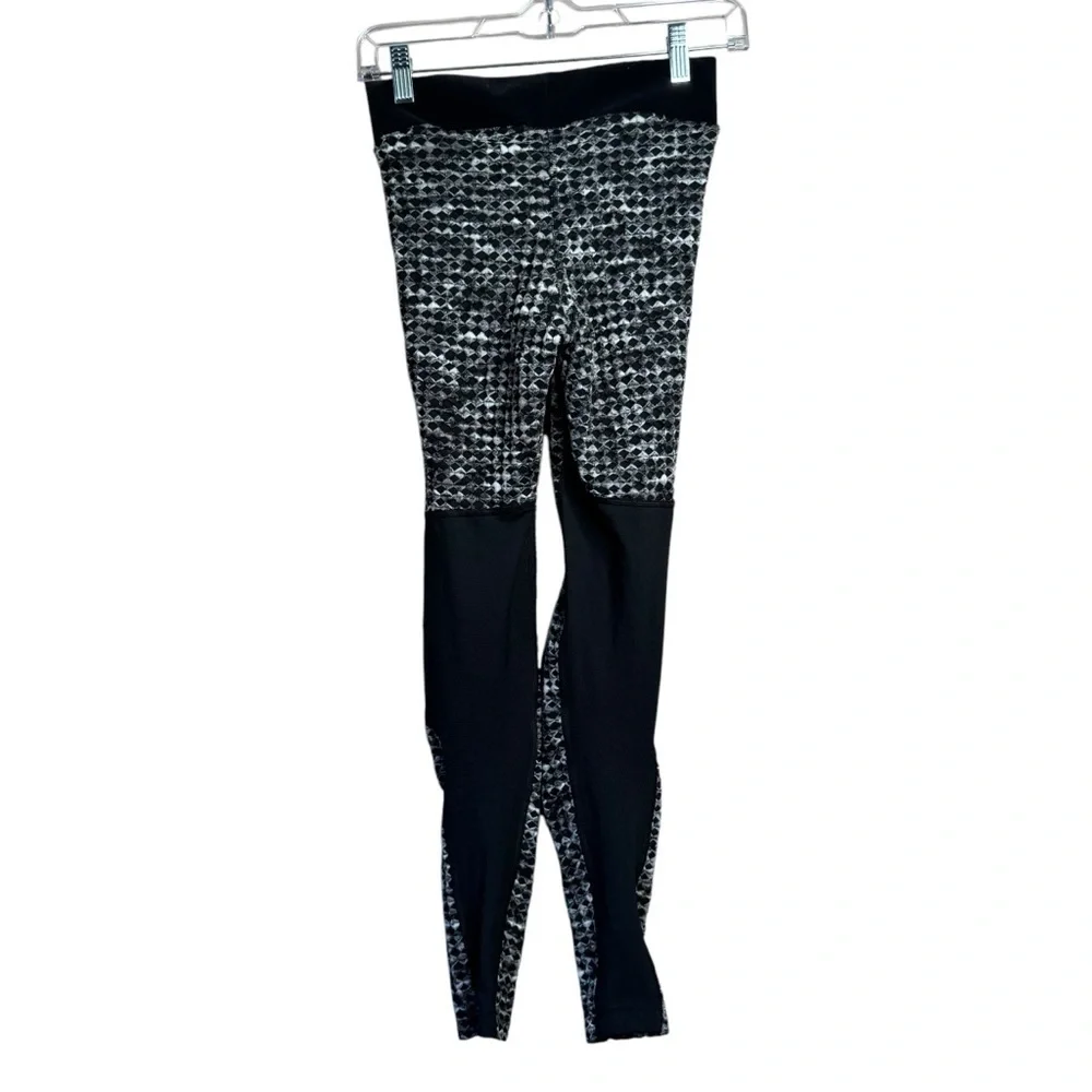 Nike Pro Hyperwarm Women's S Waffle Gray/Black Running Training Gym Legging L28